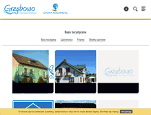 Tablet Screenshot of grzybowo.pl